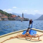 Bootsfahrt in der Bucht von Kotor