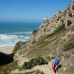 Wanderreise Portugal Abstieg zum Strand