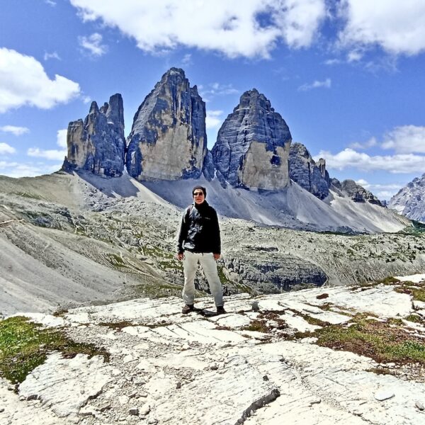 Horst vor den Drei Zinnen